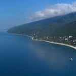 Гагра. Вид с моря