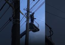 В с. Псахара начаты работы по замене электролиний