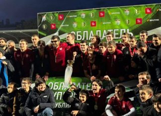 Юрий Хагуш поздравил футбольный клуб «Гагра» с победой в Суперкубке Абхазии