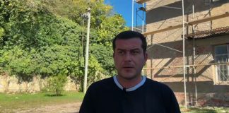 В селе Псахара продолжается капитальный ремонт здания администрации