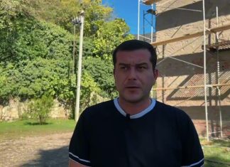 В селе Псахара продолжается капитальный ремонт здания администрации