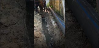 На улице Генерала Дбар идёт замена ветхого самотёчного канализационного коллектора