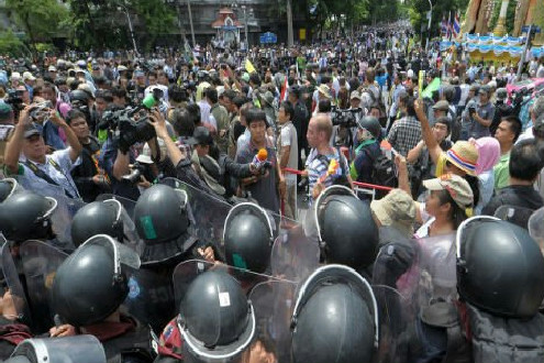 Беспорядки в Таиланде