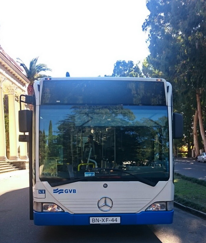 Новые автобусы в Гагре